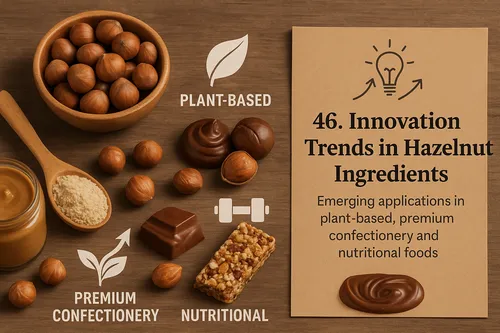 Innovation trends in hazelnut ingredients