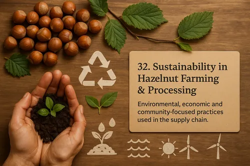 Sustainability in hazelnut farming