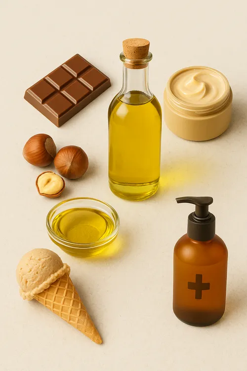 Hazelnut oil applications across food and cosmetics
